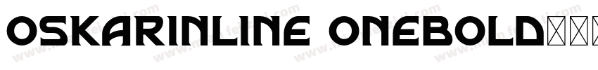 oskarinline onebold字体转换